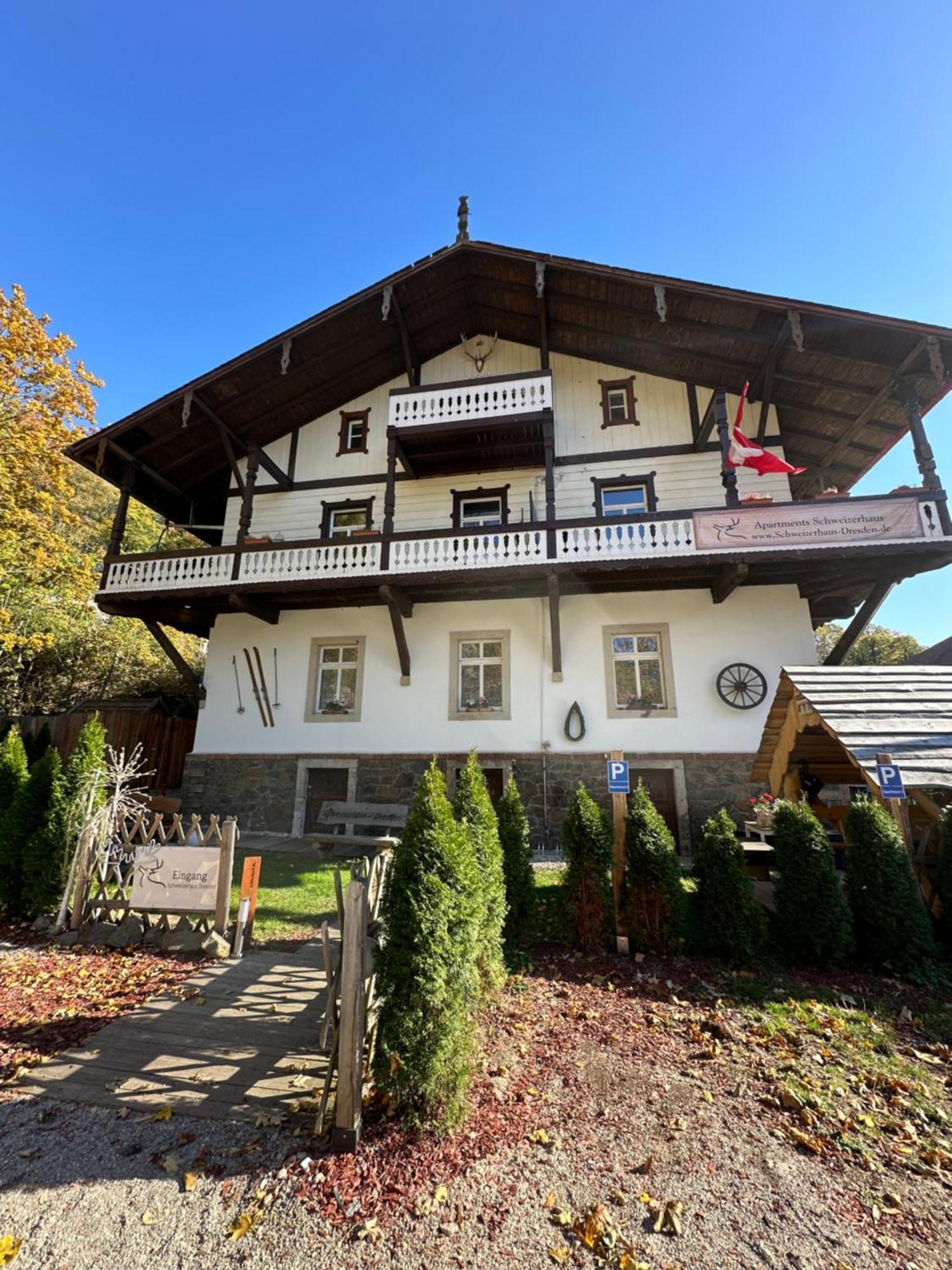 Ferienwohnungen Schweizerhaus Dresden Exterior foto